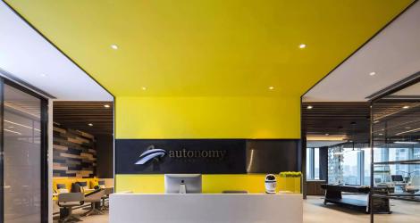 3000㎡中關(guān)村通航大廈辦公樓，材料和空間的對(duì)話！