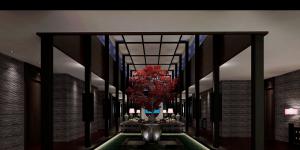 南寧秋潮會所現(xiàn)代中式裝修，注重中國風(fēng)