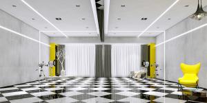 龍光世紀小木馬兒童攝影，現(xiàn)代簡約風(fēng)格，極富科幻立體感